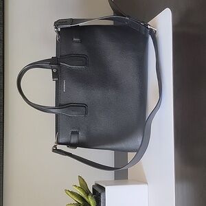 Burberry Handbag, black leather